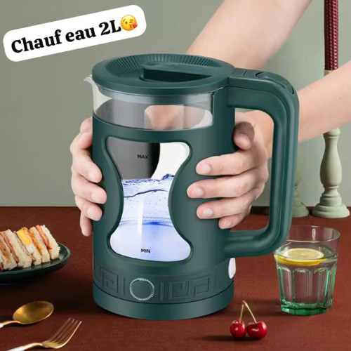Bouilloire électrique en verre 2Litres