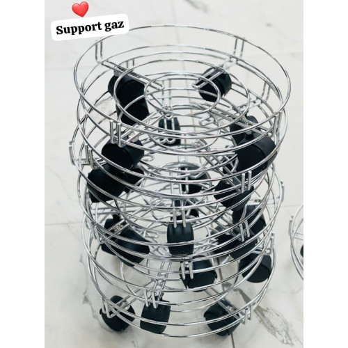 Support de Gaz à Roulettes