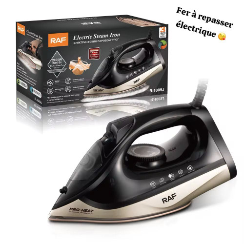 Fer à repasser électrique à vapeur - RAF