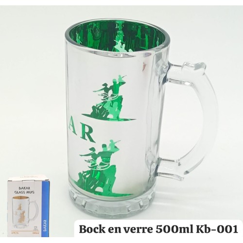 Tasse en verre d’eau Paris -Dakar GM
