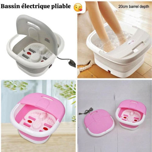 Bassin Massage Électronique À Vapeur Pliable - Portable