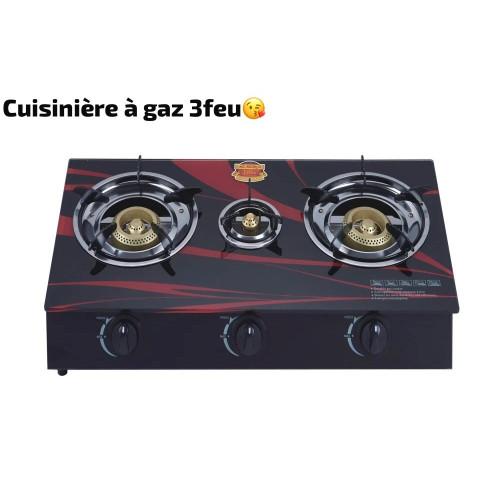 Réchaud Cuisinière à GAZ 3 Feux