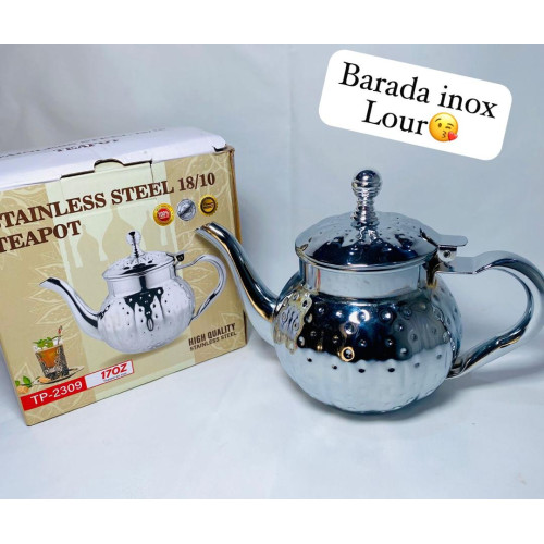 Théière lourd en acier inoxydable