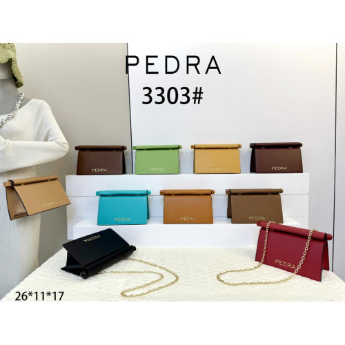 SACOCHE EN BANDOULIÈRE EN CHAÎNE MARQUE PEDRA