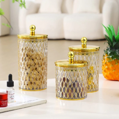 Sucrier - 3 Pièces transparents