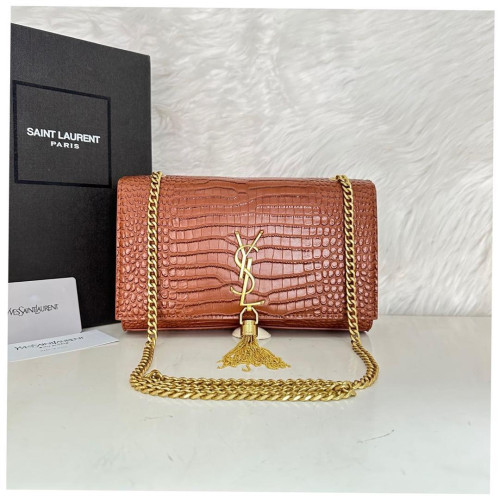 Sacoche en bandoulière en chaîne IVES SAINT LAURENT