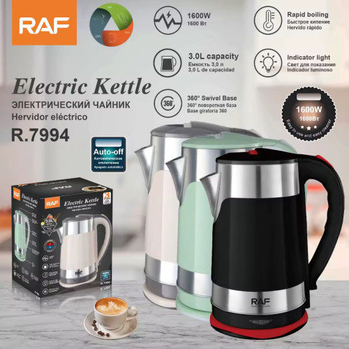 Bouilloire Electrique Marque RAF 3Litres