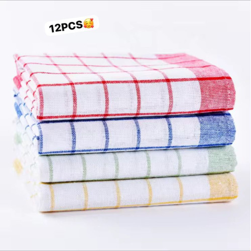 Lot de 12 torchons en Coton