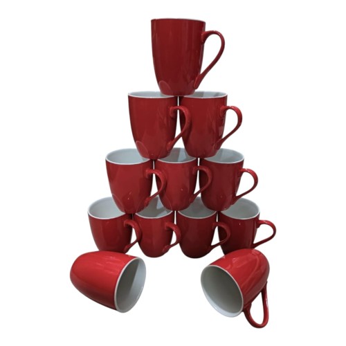 Ensemble 12 tasses petit déjeuner