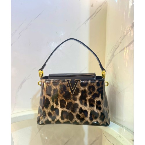 Mini Sacoche LOUIS VUITTON En Cuir Crocodile 25cm