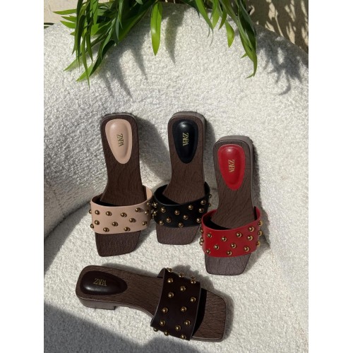 NU-PIED TALON CARRÉ ZARA POINTURE 37-41