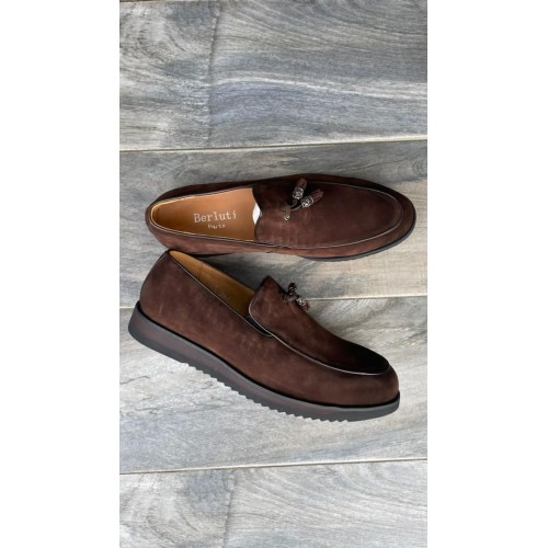 Mocassin En Daim Marque BERLUTI Pointure  41--- 46