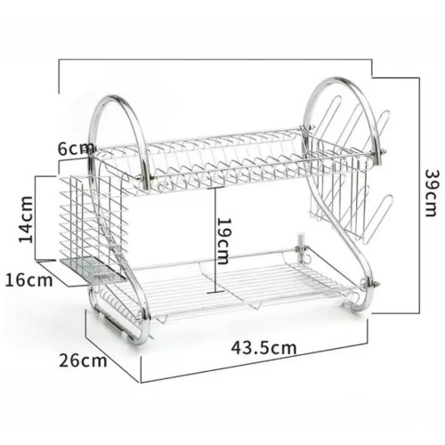 Égouttoir à vaisselle en acier inoxydable