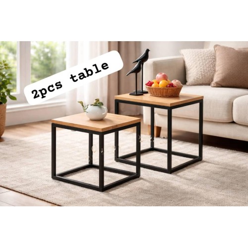Table salon 2piéces pour un rangement impeccable et organiser