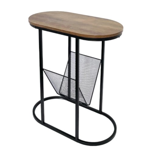 Table d'appoint avec support rangement