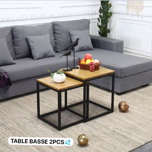Table salon 2piéces pour un rangement impeccable et organiser