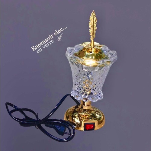 ENCENSOIR ELECTRIQUE EN VERRE