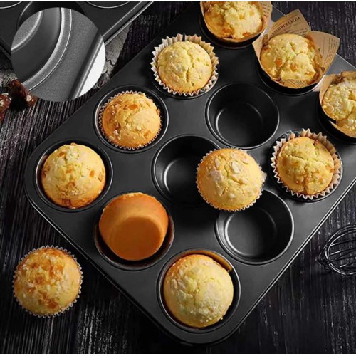 Moule à madeleine Rond - 12 Moules