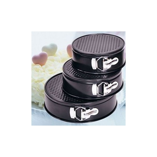 Moule à gâteau 3 formes 24/26/28 cm