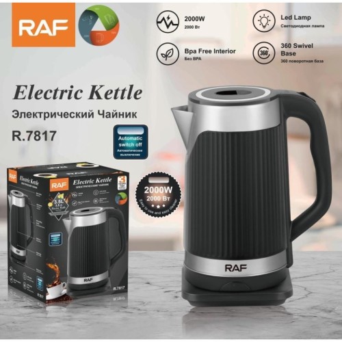 Bouilloire électrique portable en acier inox, bouilloire à eau chaude de 4L