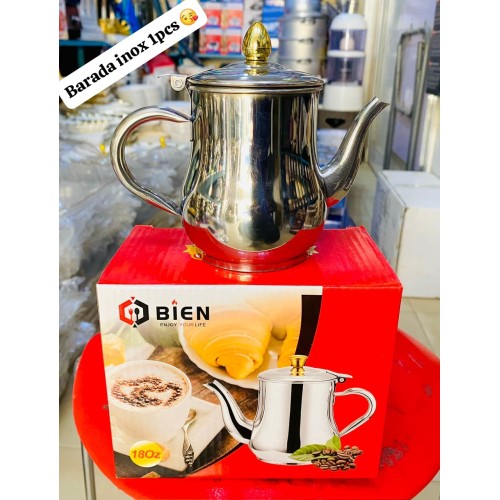Théière en acier inoxydable