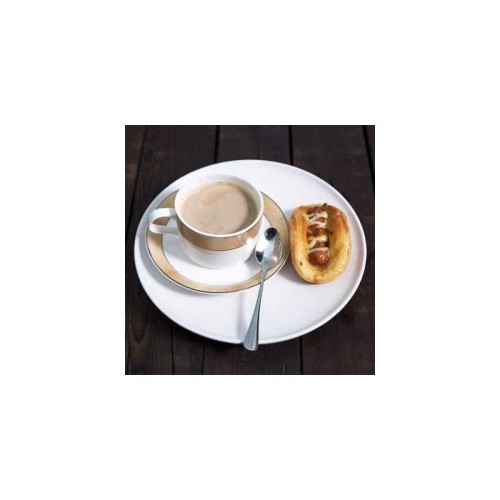 Lot de 12 Cuillères à Café Ovales en Acier Inoxydable lourd Petites 12cm