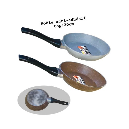Poêle à crêpes antiadhérente - 20 cm